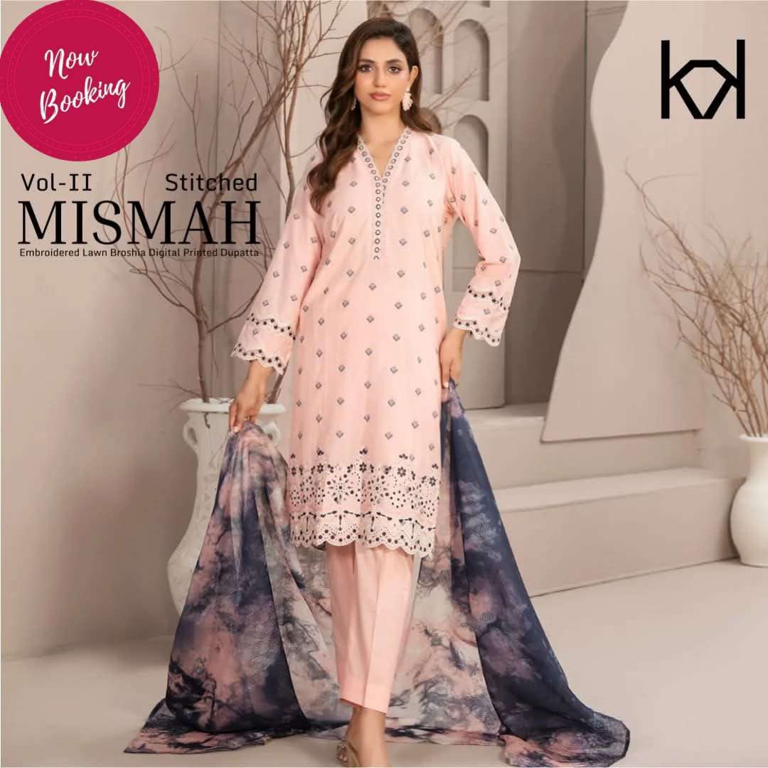 New Stitched Arrival  Mismah vol-2 Model ANd Open by Tawakkal